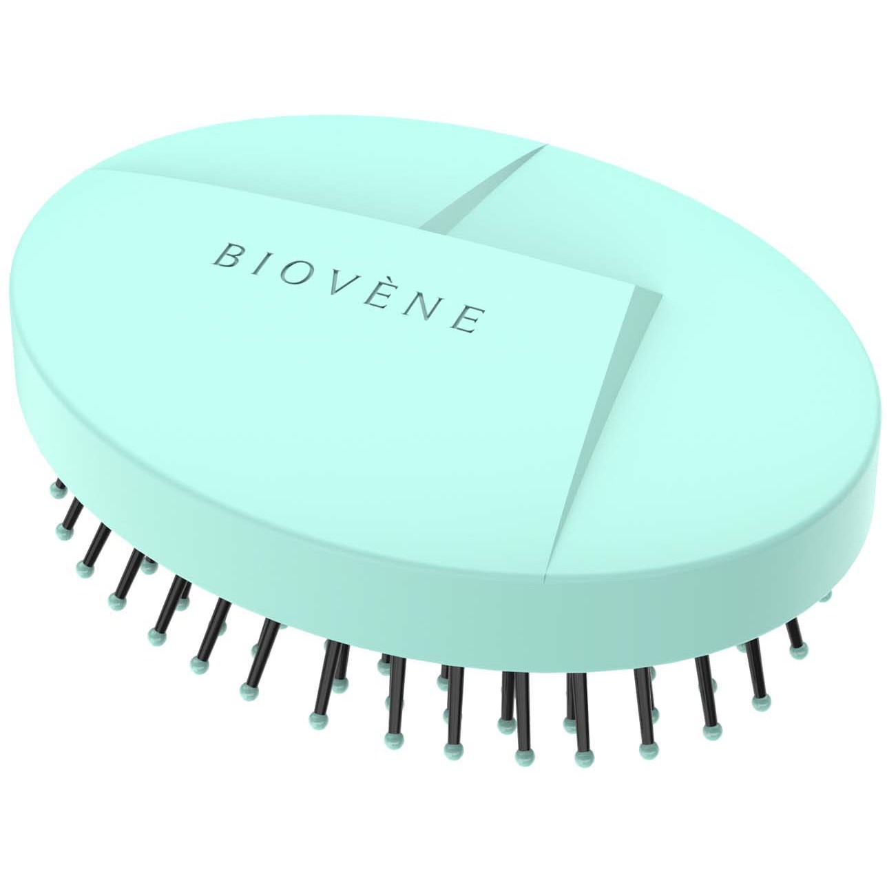 Biovène The conscious Compact Detangling Brush, Mint Green Biodeg