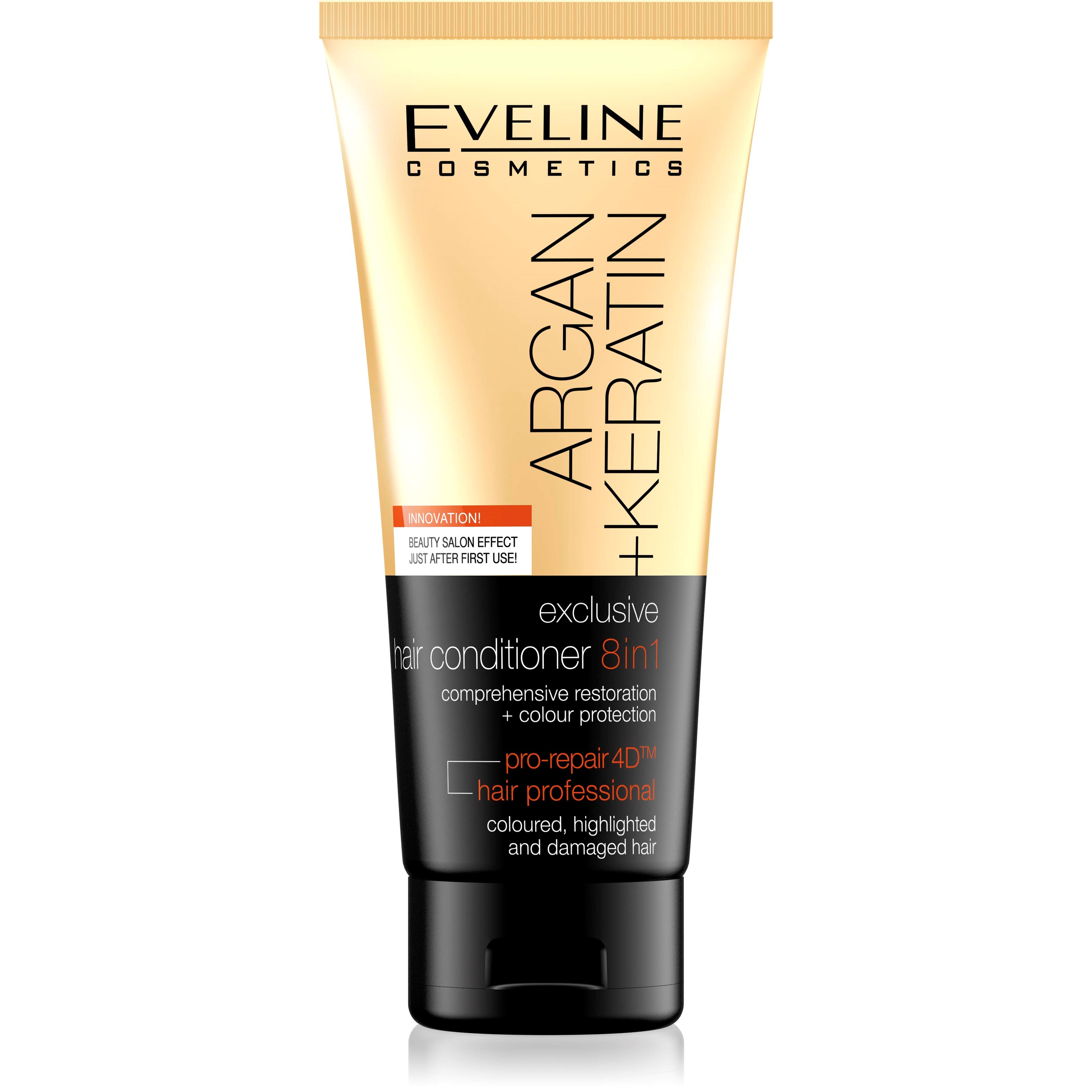 Eveline Cosmetics Argan + Keratin Exclusive Hair Conditioner 8in1