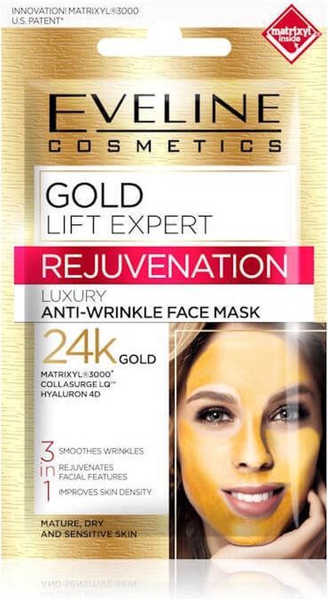 Eveline Cosmetics Gold Lift Expert Rejuvenation Luxury Anti-Wrink