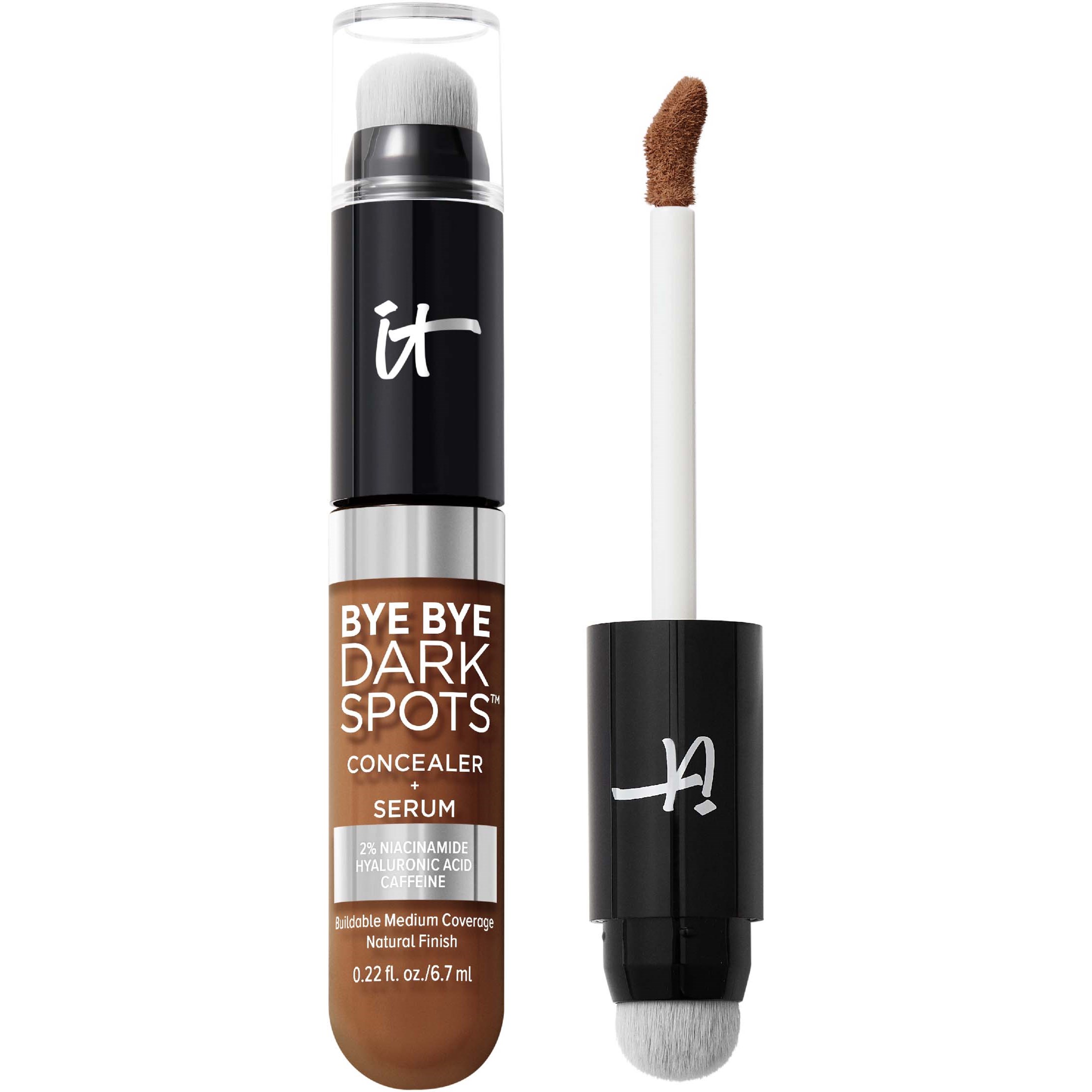 It Cosmetics Bye Bye Dark Spots Concealer + Serum 53 Rich Neutral - Bruin