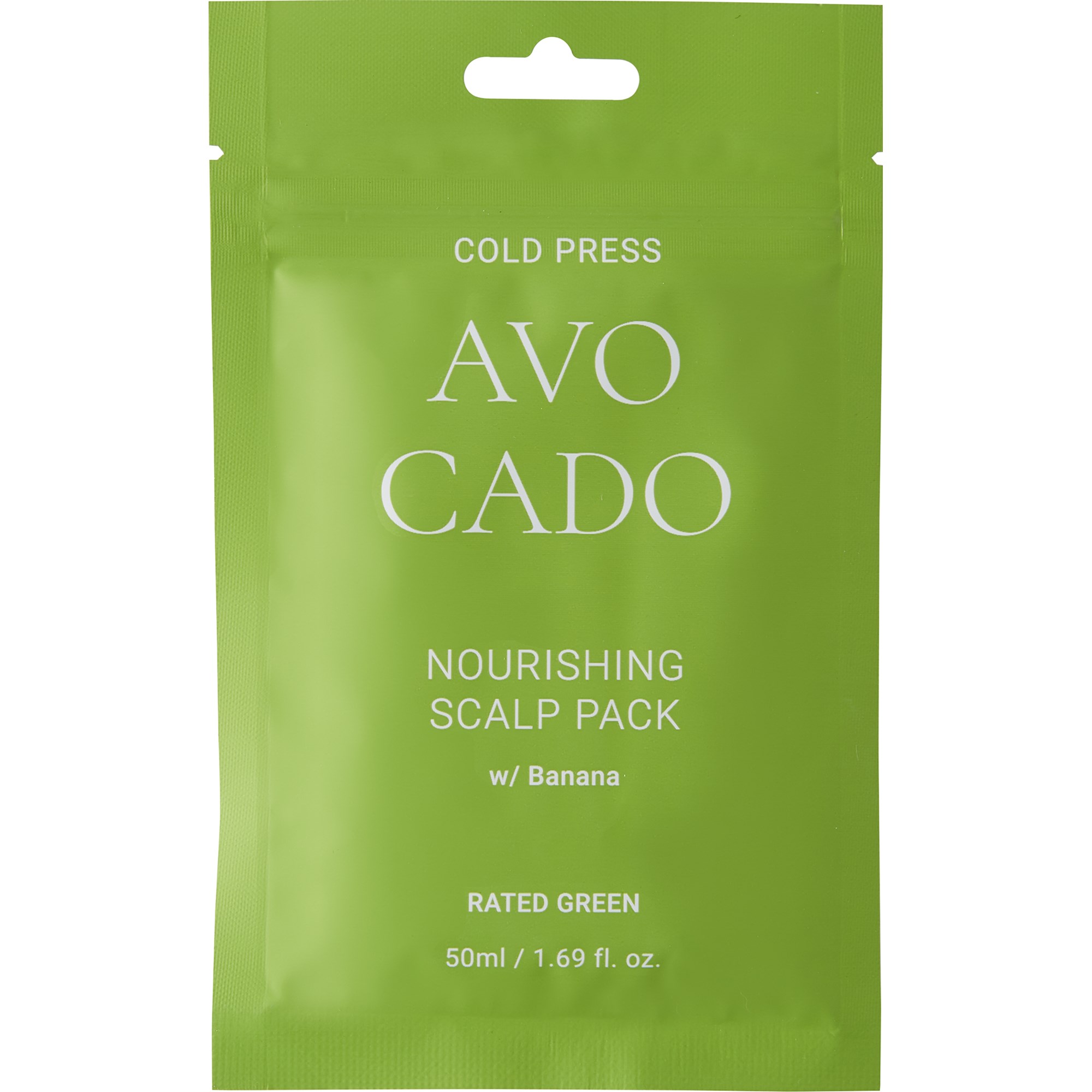 Rated Green Scalp Pack Cold Press Avocado Nourishing Scalp Pack B