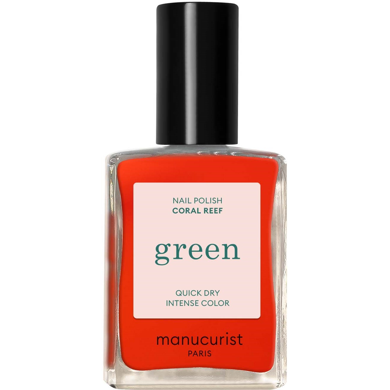 Manucurist Green Nail Polish Coral Reef - Rood