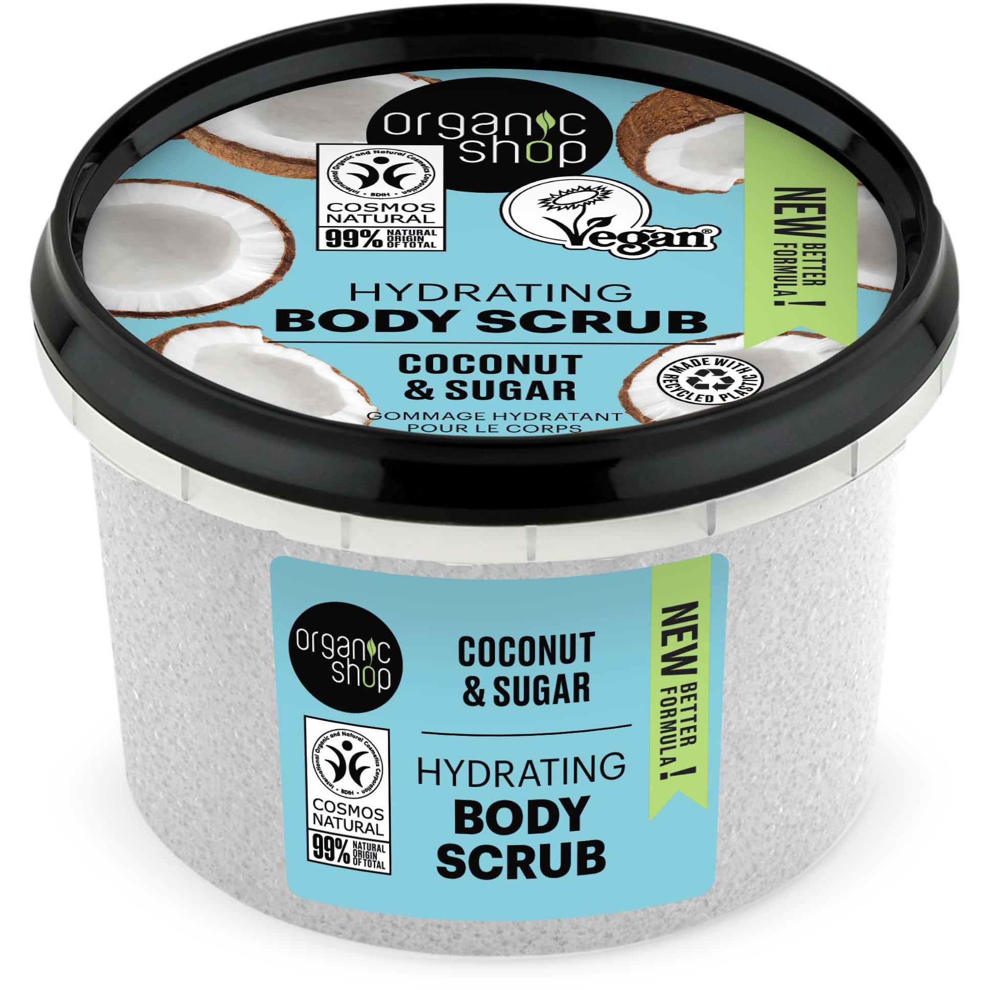 Organic Shop Body Scrub Coconut & Sugar 250 ml