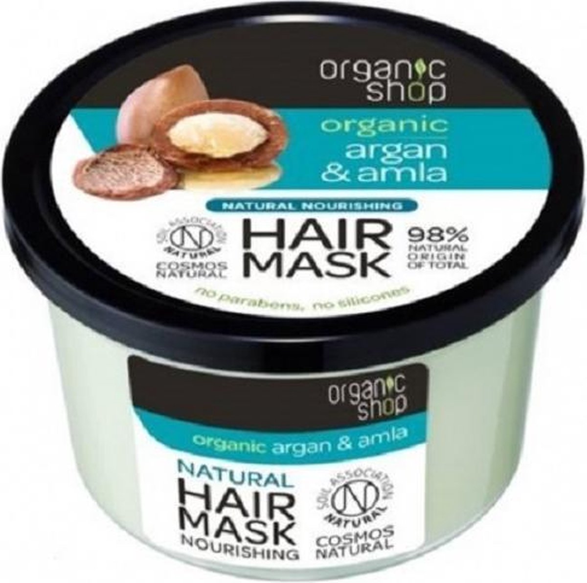 Organic Shop Nourishing Hair Mask Argan & Amla 250 ml