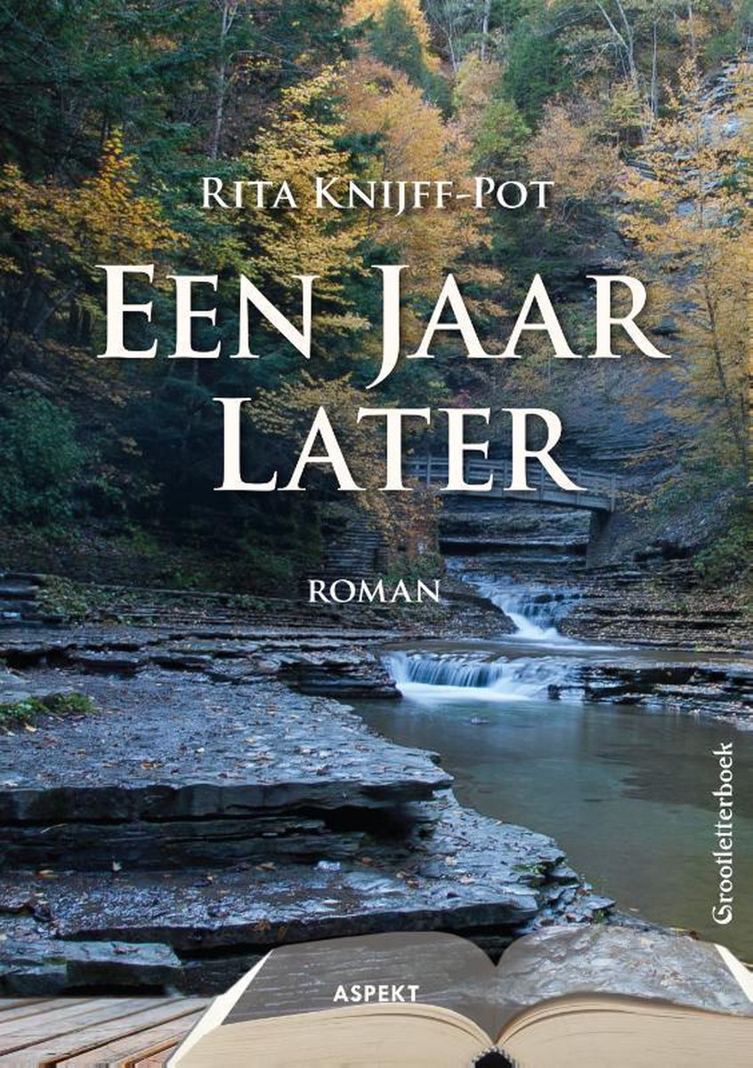 Een jaar later - grootletterboek