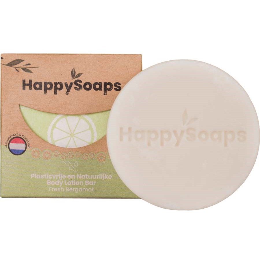 HappySoaps Body Lotion Bar Fresh Bergamot