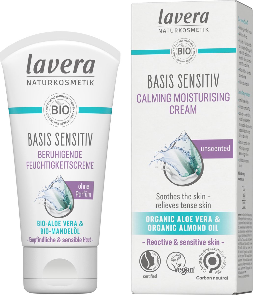 Lavera Basis Sensitiv Calming Moisturising Cream 50 ml