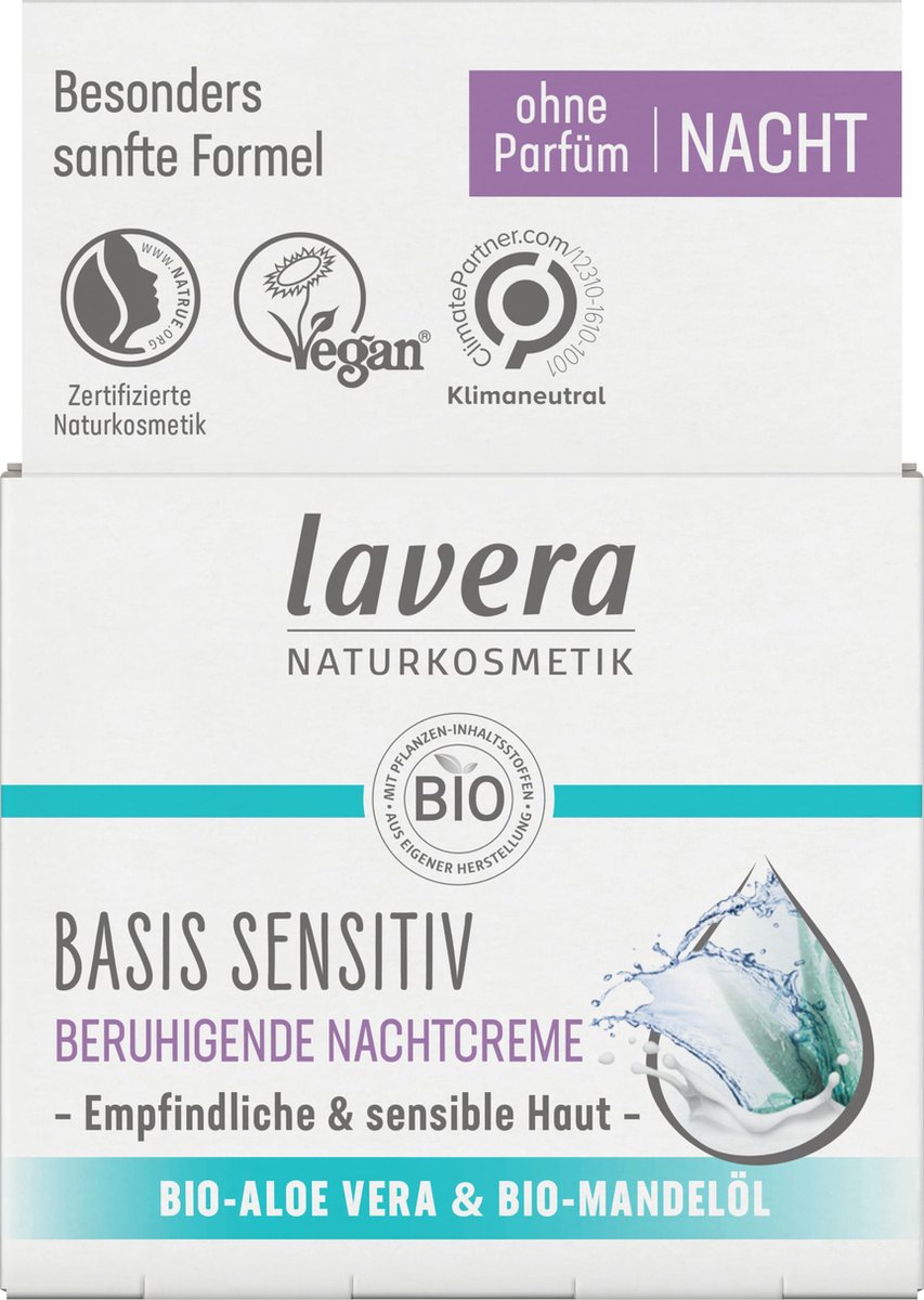 Lavera Basis Sensitiv Calming Night Cream 50 ml