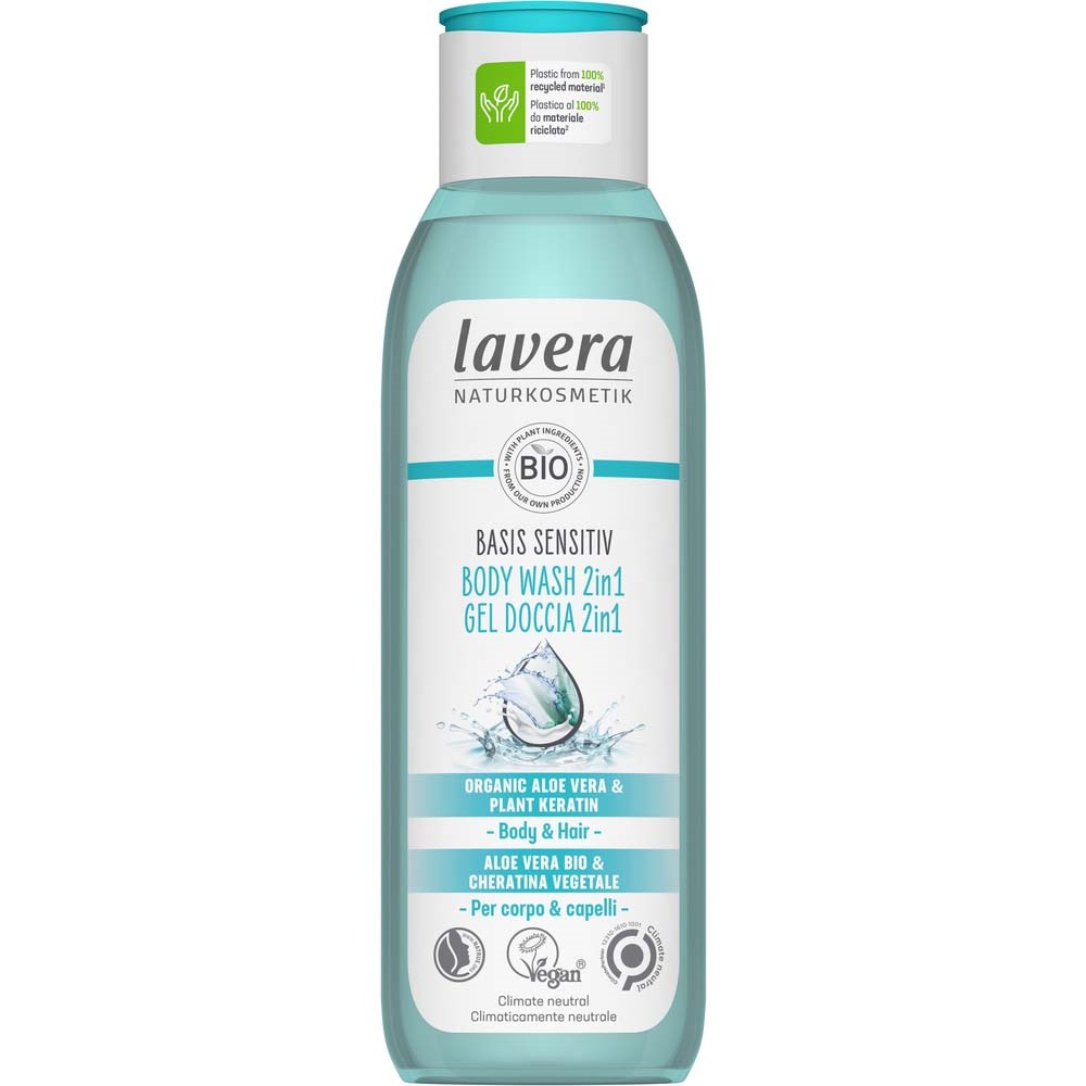 Lavera Basis Sensitiv Body Wash 2in1 250 ml