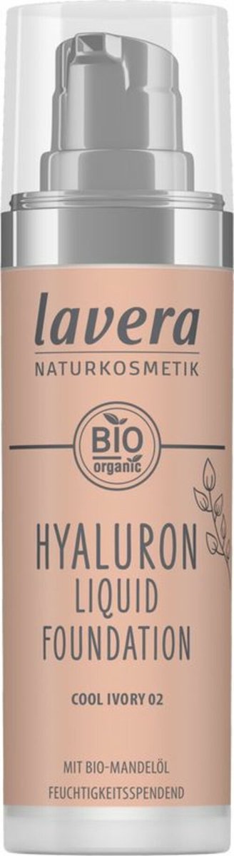 Lavera Hyaluron Liquid Foundation Cool Ivory 02