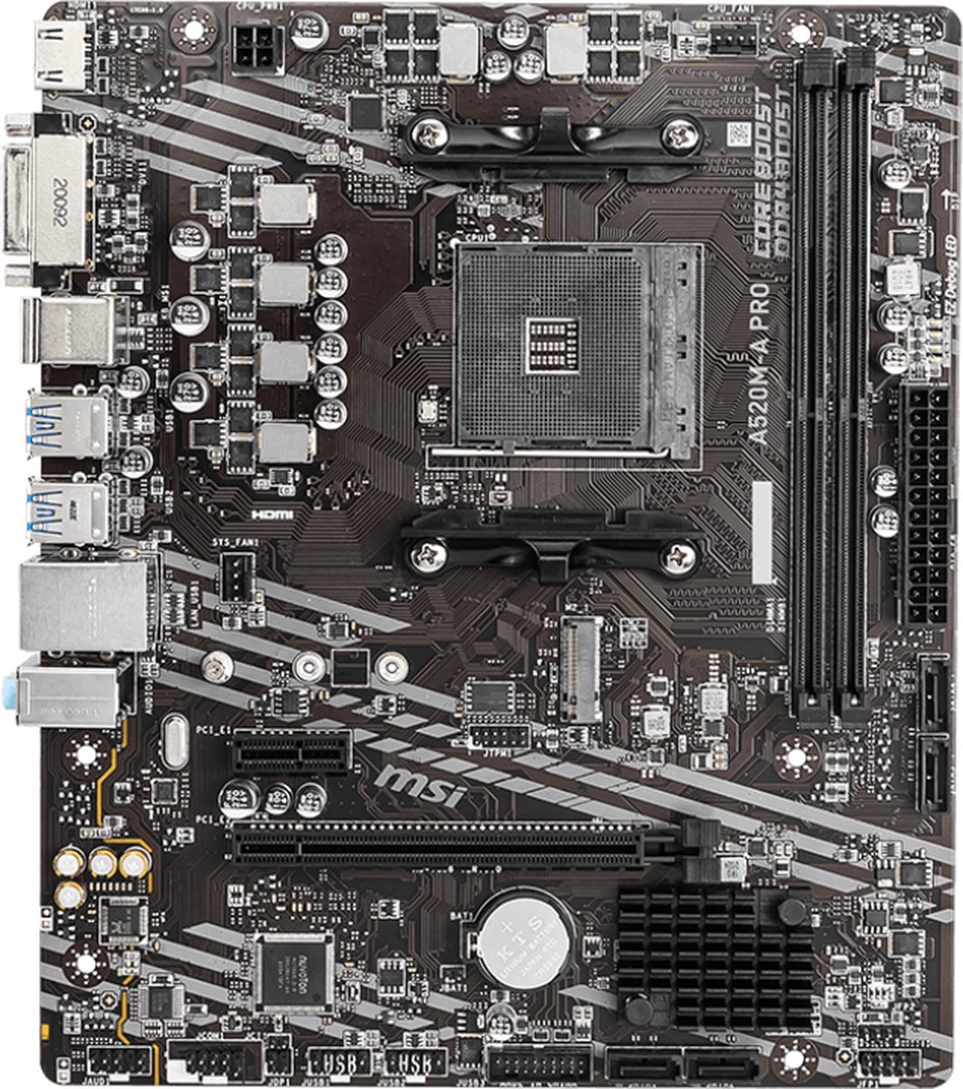 MSI A520M-A PRO - Moederbord