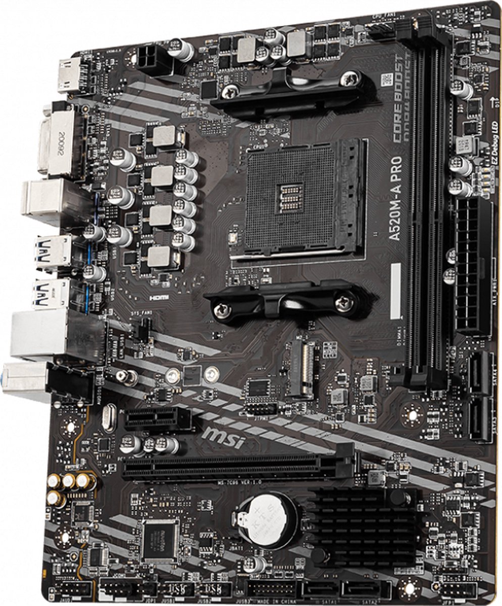 MSI A520M-A PRO - Moederbord