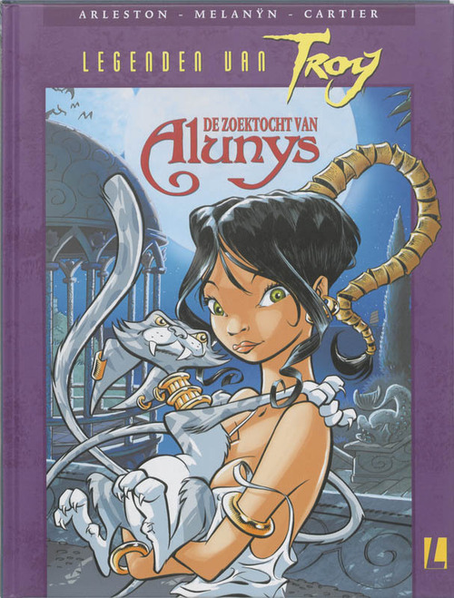 Uitgeverij L Legenden van Troy - De zoektocht van Alunys