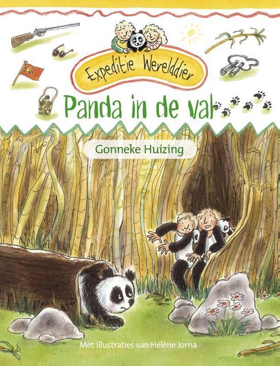 Panda in de val