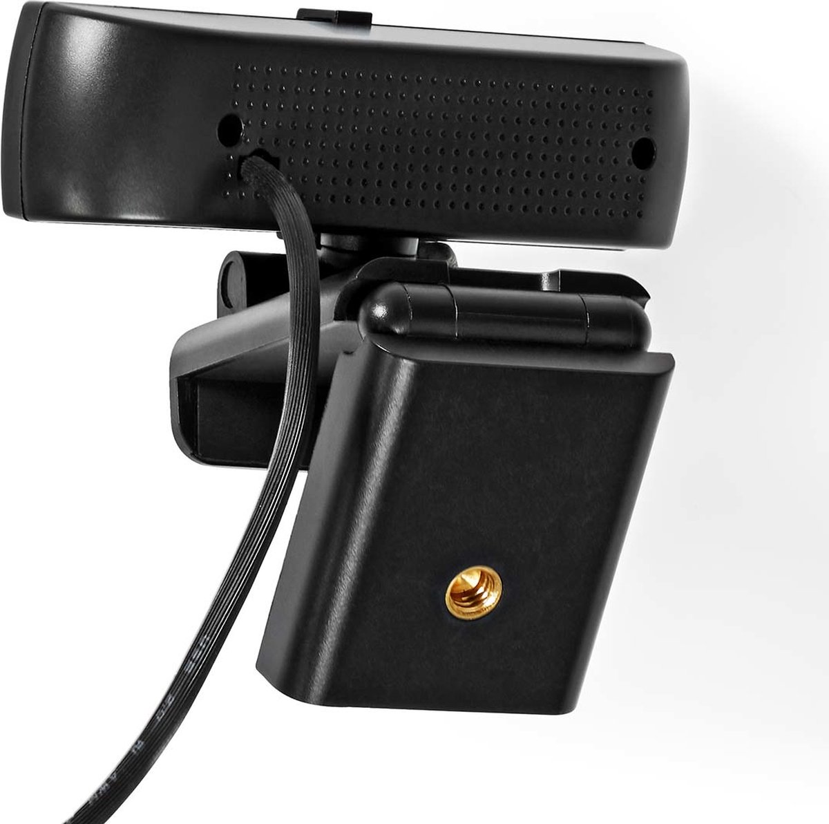 Nedis Webcam | Full HD@60fps / 4K@30fps | Automatische Scherpstelling | Ingebouwde Microfoon | - Zwart