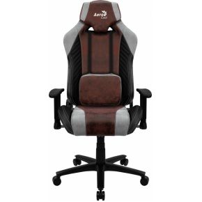 Aerocool BARON AeroSuede Universele gamestoel Grijs, Rood