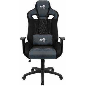 Aerocool EARL AeroSuede Universele gamestoel Zwart, Blauw