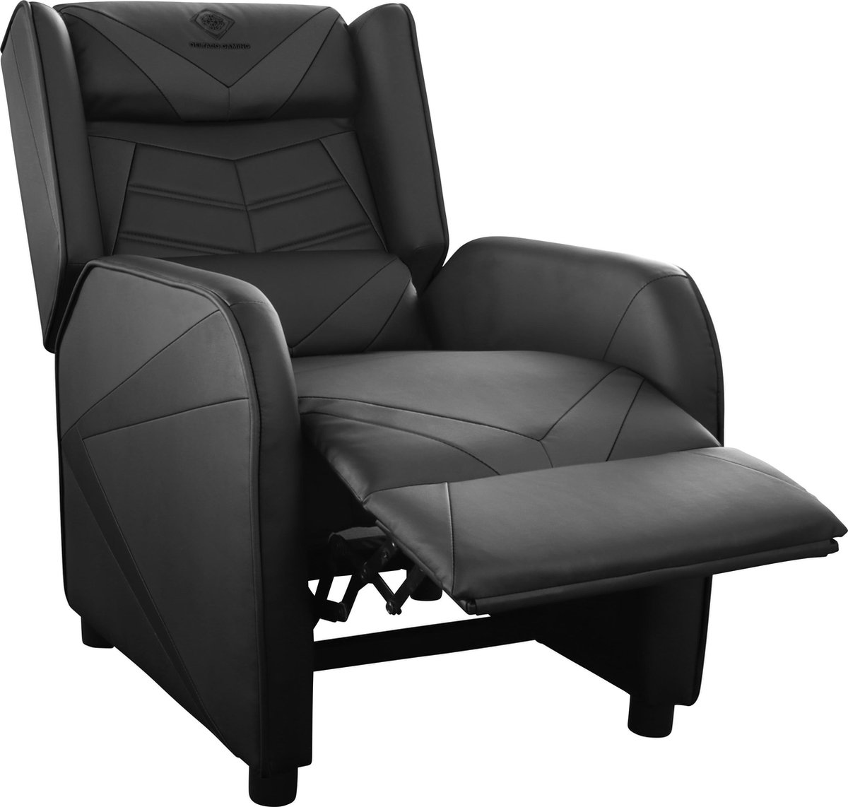 Deltaco Gaming DC420 Console Gaming Chair, Relax Chair and Recliner, PU Leather - Black