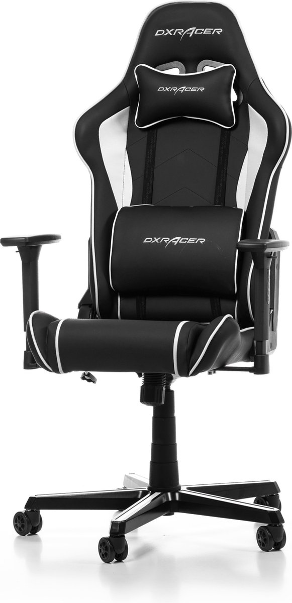 DXRacer PRINCE P08-NW Gaming Chair - Black/White