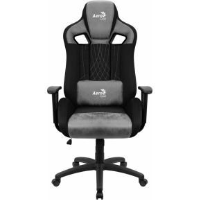 Aerocool EARL AeroSuede Universele gamestoel Zwart, Grijs