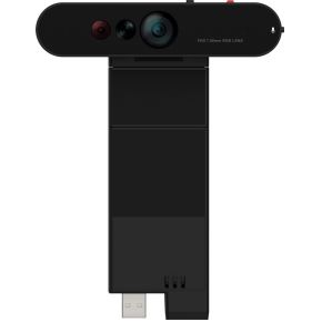 Lenovo ThinkVision MC60 webcam 1920 x 1080 Pixels USB 2.0 Zwart