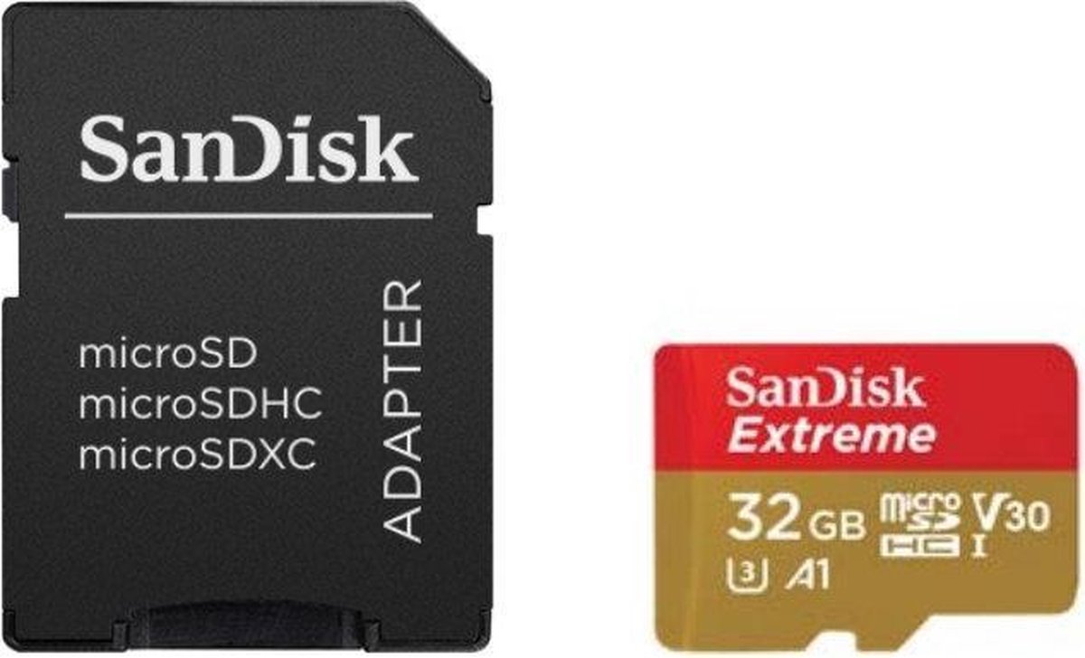 Sandisk Extreme MicroSD 32 GB 100 MB/s Dual pack