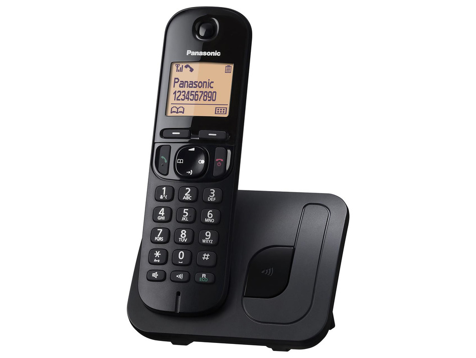 Panasonic Dect Mono Kxtgc210Blb Black