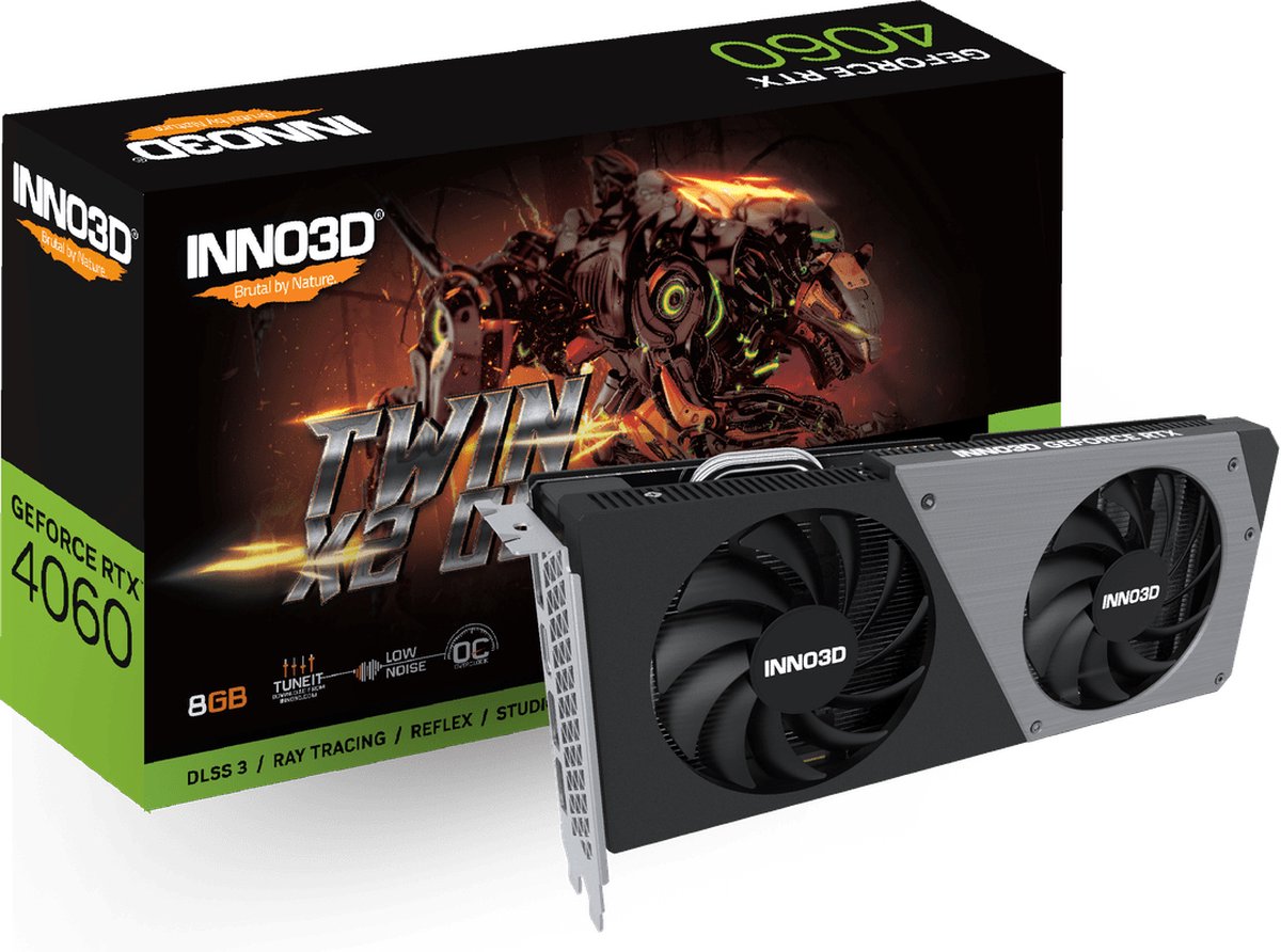 Inno3D Geforce RTX 4060 Twin X2 OC BLACK