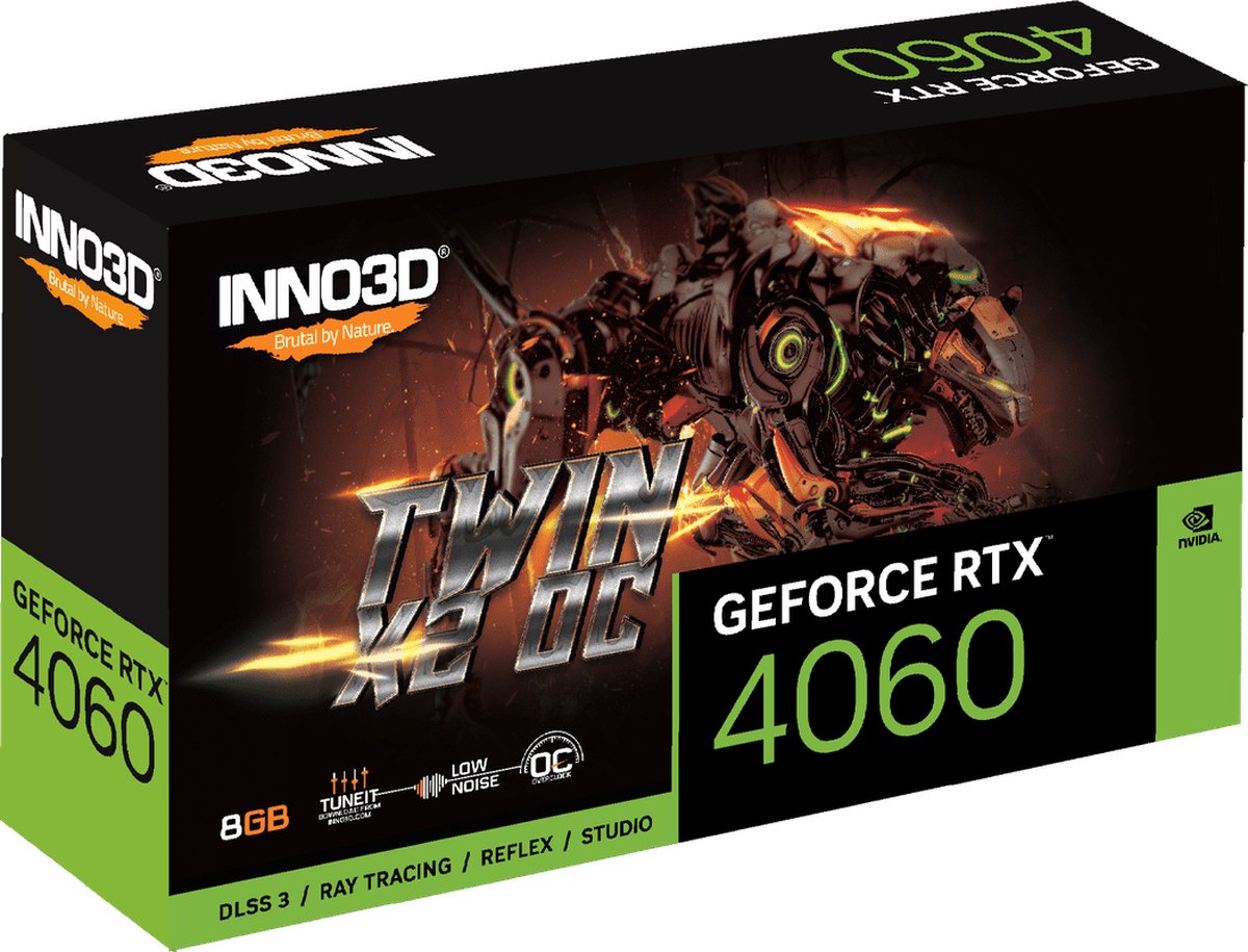 Inno3D Geforce RTX 4060 Twin X2 OC BLACK