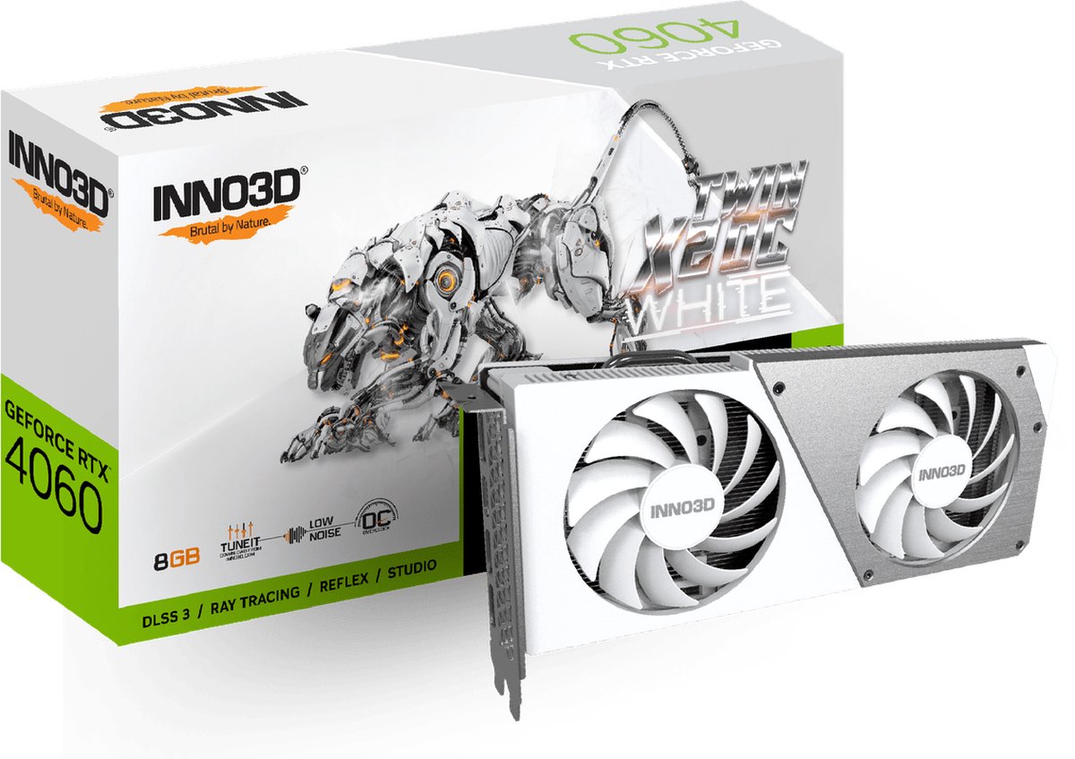 Inno3D Geforce RTX 4060 Twin X2 OC WHITE