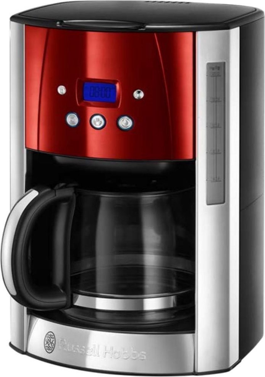 Russell Hobbs Koffiezet Luna Solar Red 23240-56 - Rood