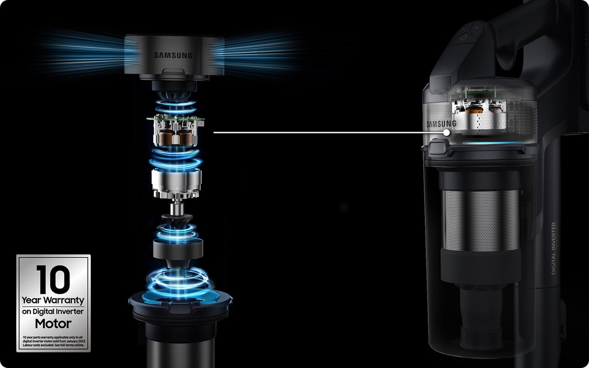 Samsung Jet™ 75e Pet - Silver