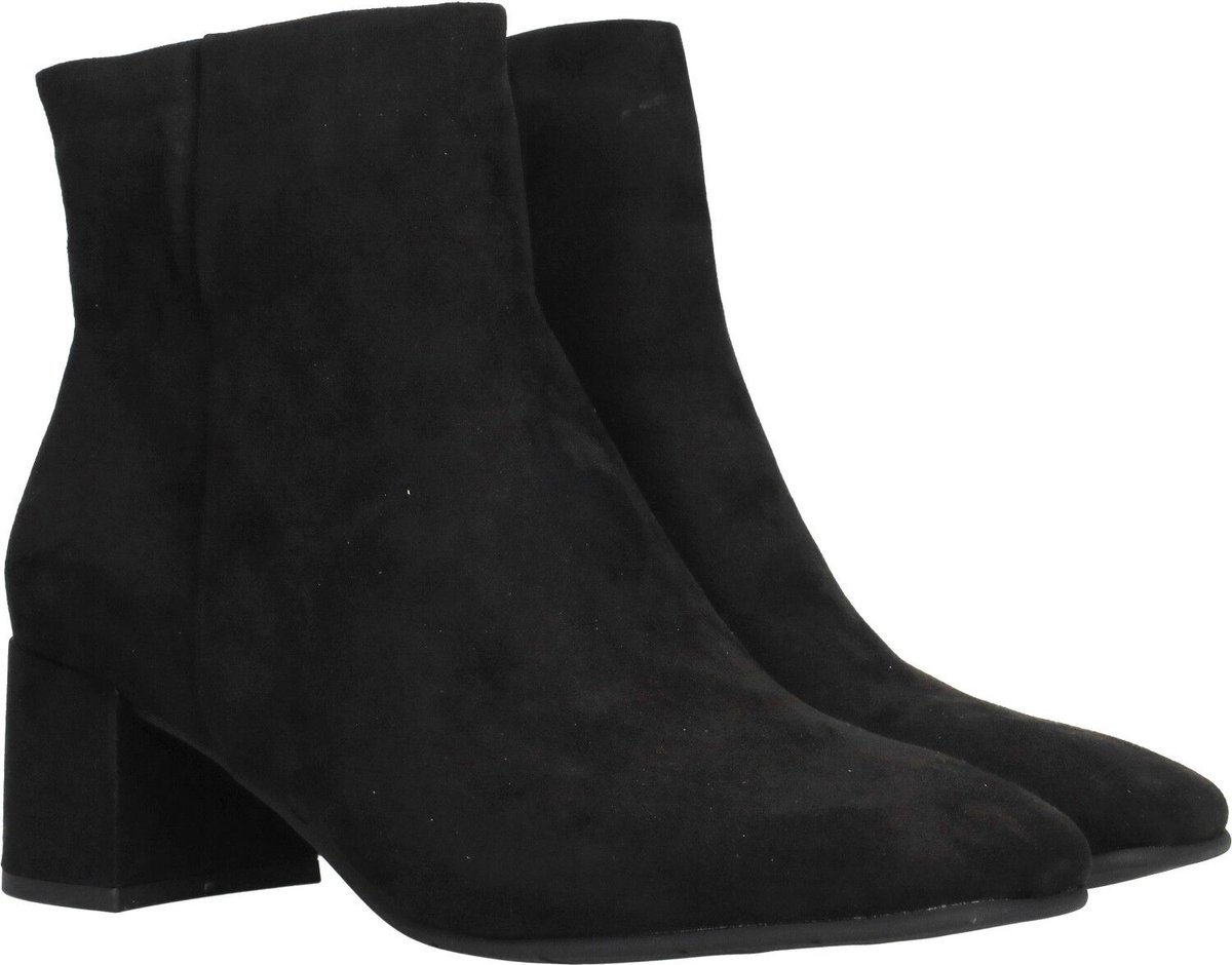 Marco Tozzi - Enkellaarsjes Hak - Zwart