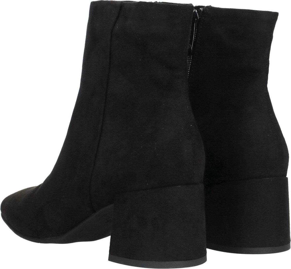 Marco Tozzi - Enkellaarsjes Hak - Zwart