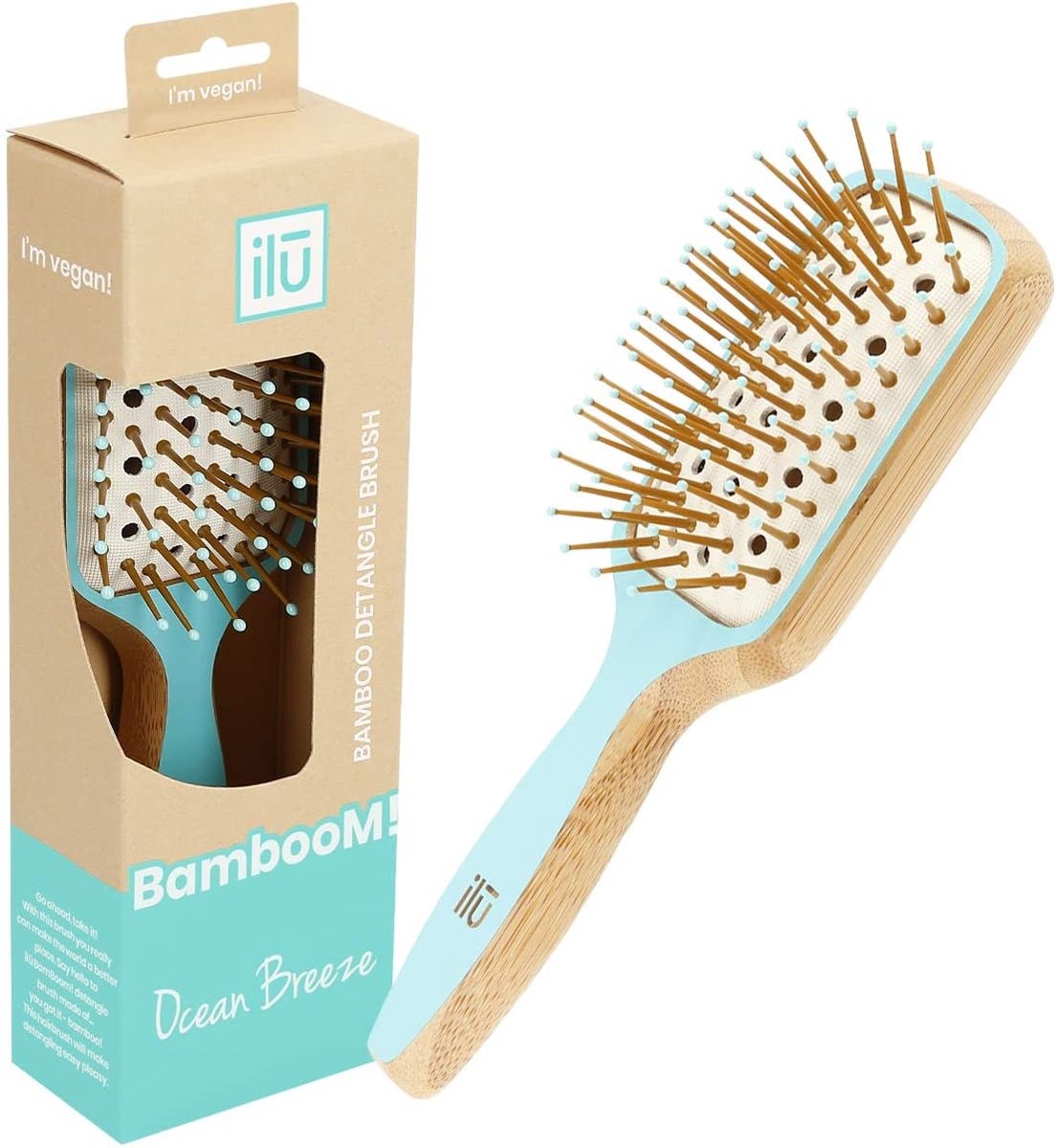 Ilu ilū Bamboom! Brush Paddle Mini 1 st