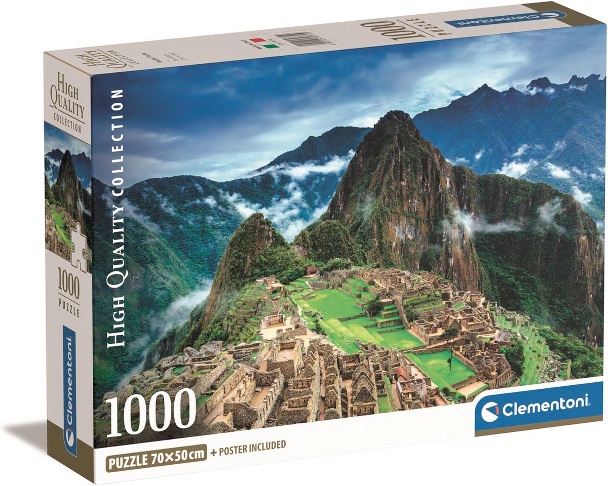 Top1Toys Puzzel 1000 Machu Picchu compact box