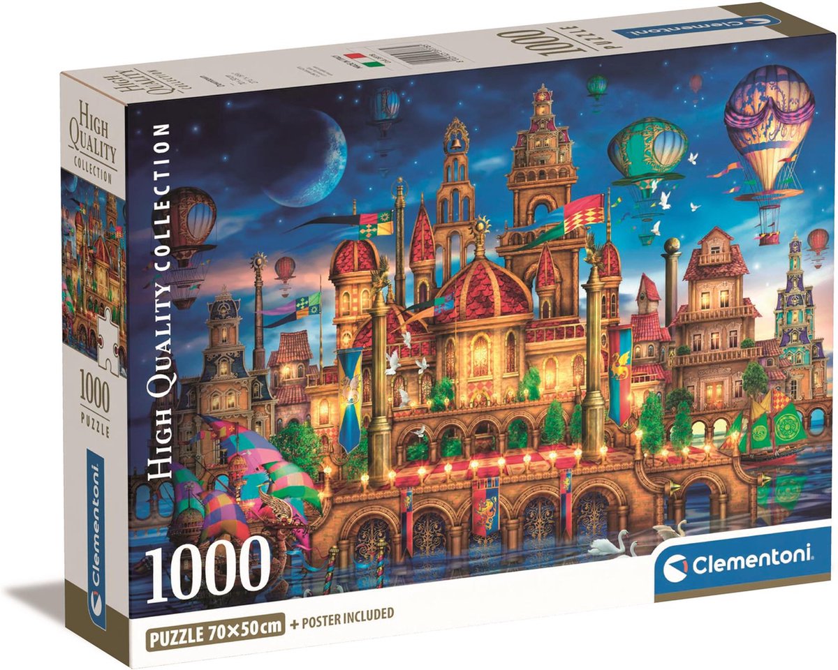 Top1Toys Puzzel 1000 Downtown compact box