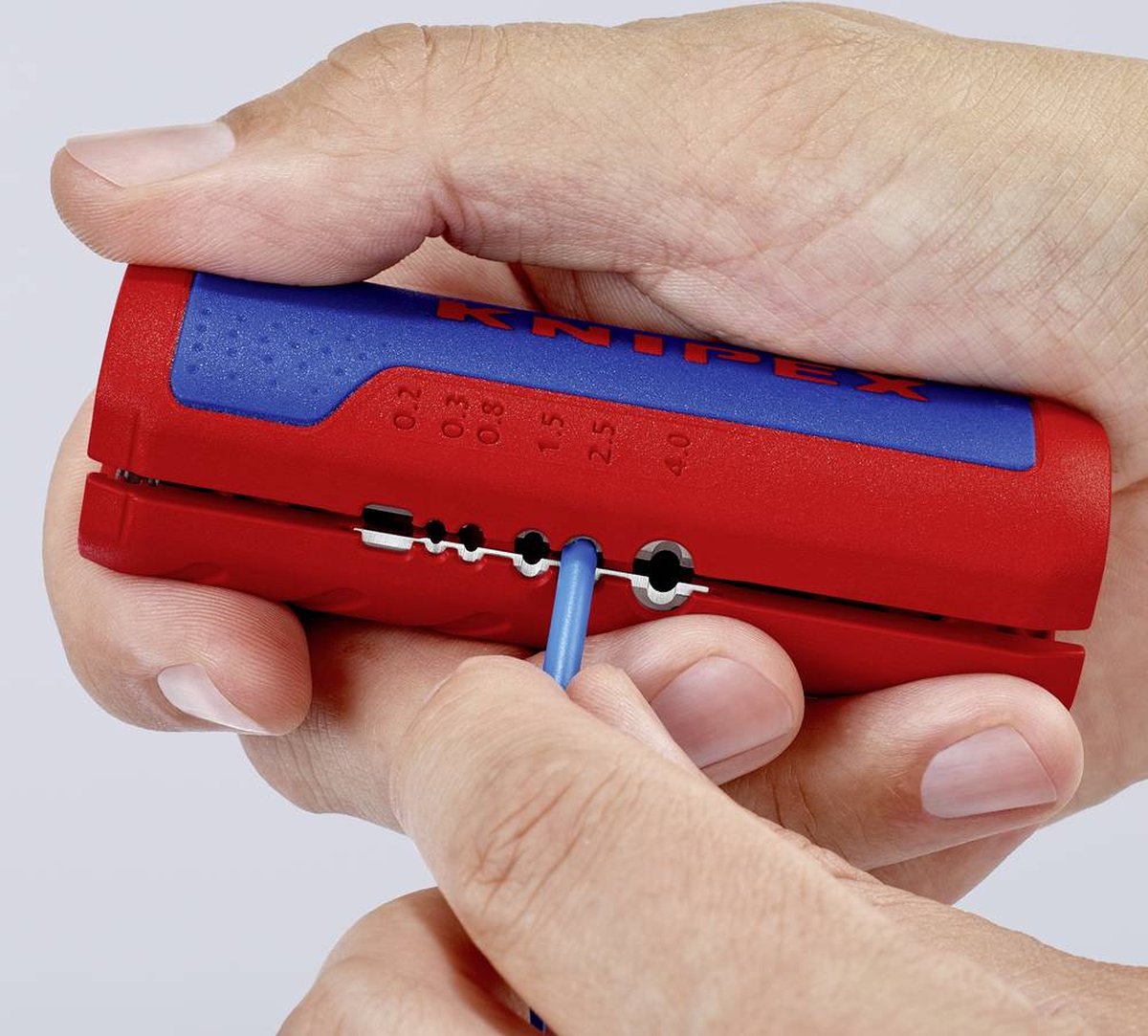 Knipex 90 22 02 SB TwistCut Snijder Voor Gegolfde Buizen - 100 Mm