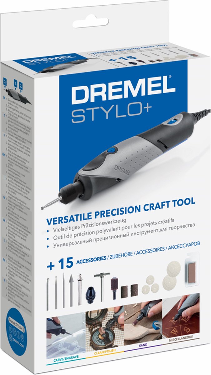 Dremel Stylo+ (2050- 15) Multitool Incl. 15-delige Accessoireset