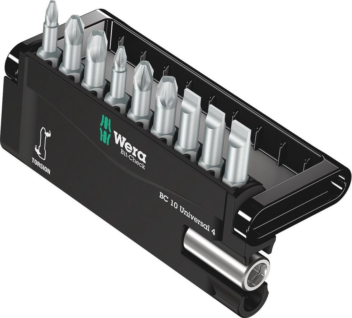 Wera 5056159001 10-delige Bit-Check Universal Bitset