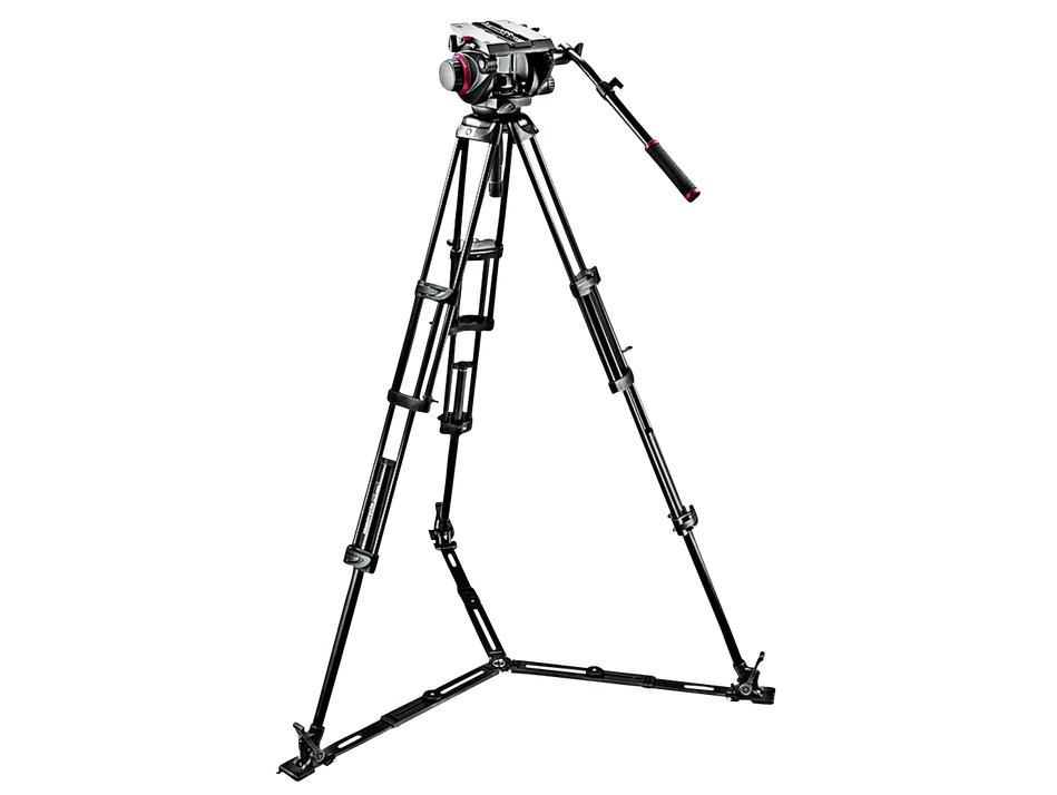 Manfrotto 509HD,545GBK Pro Ground-Twin Kit 100