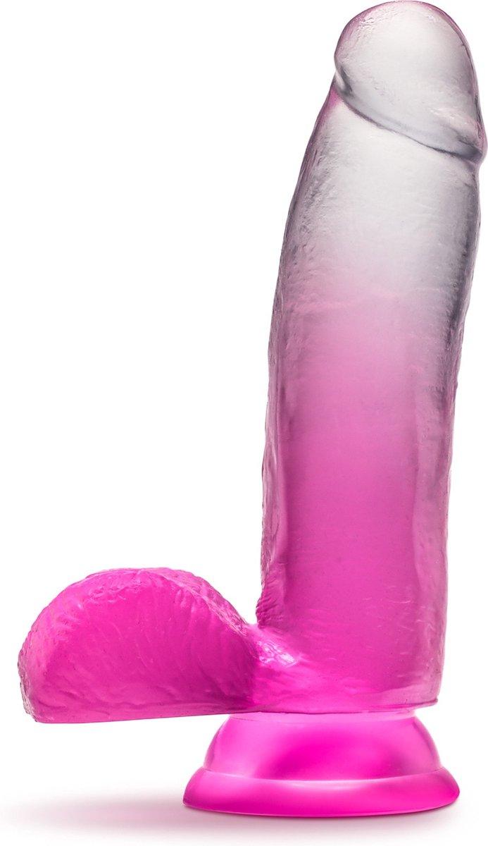 B Yours - Sugar Magnolia Dildo 17 cm - Fuchsia - Roze