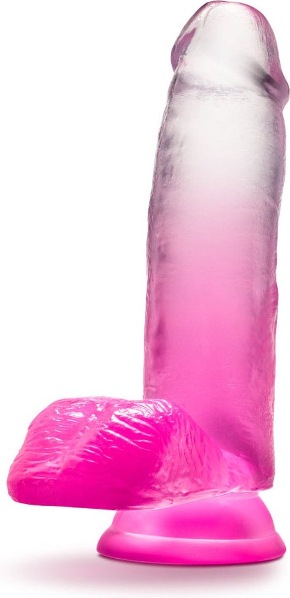 B Yours - Sugar Magnolia Dildo 17 cm - Fuchsia - Roze