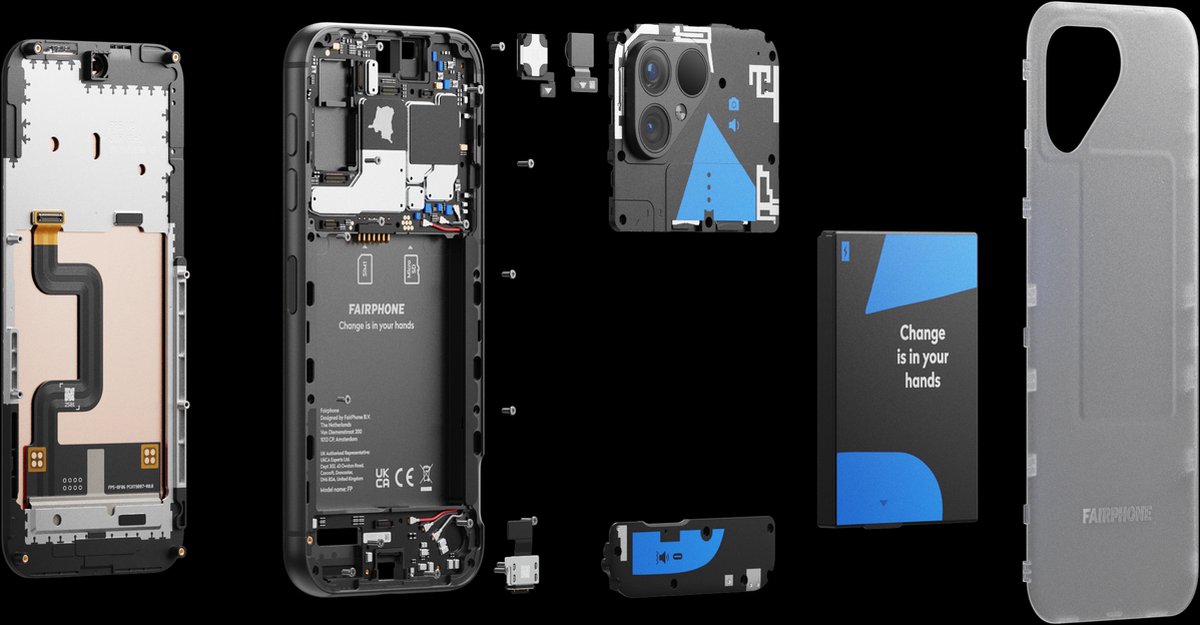 Fairphone 5 256GB Transparent Edition