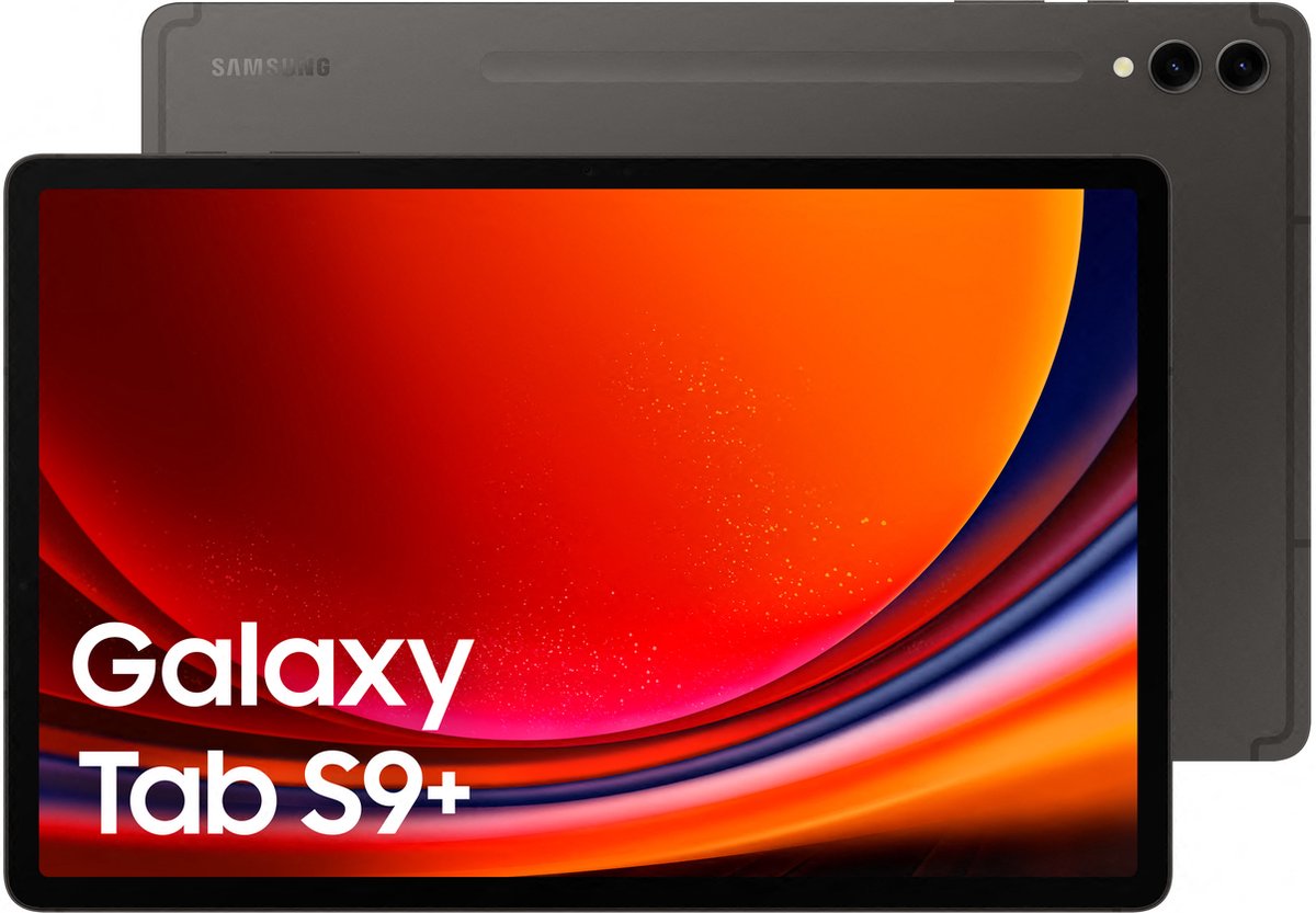 Samsung Galaxy Tab S9+ - 256 GB - Grafiet - Grijs