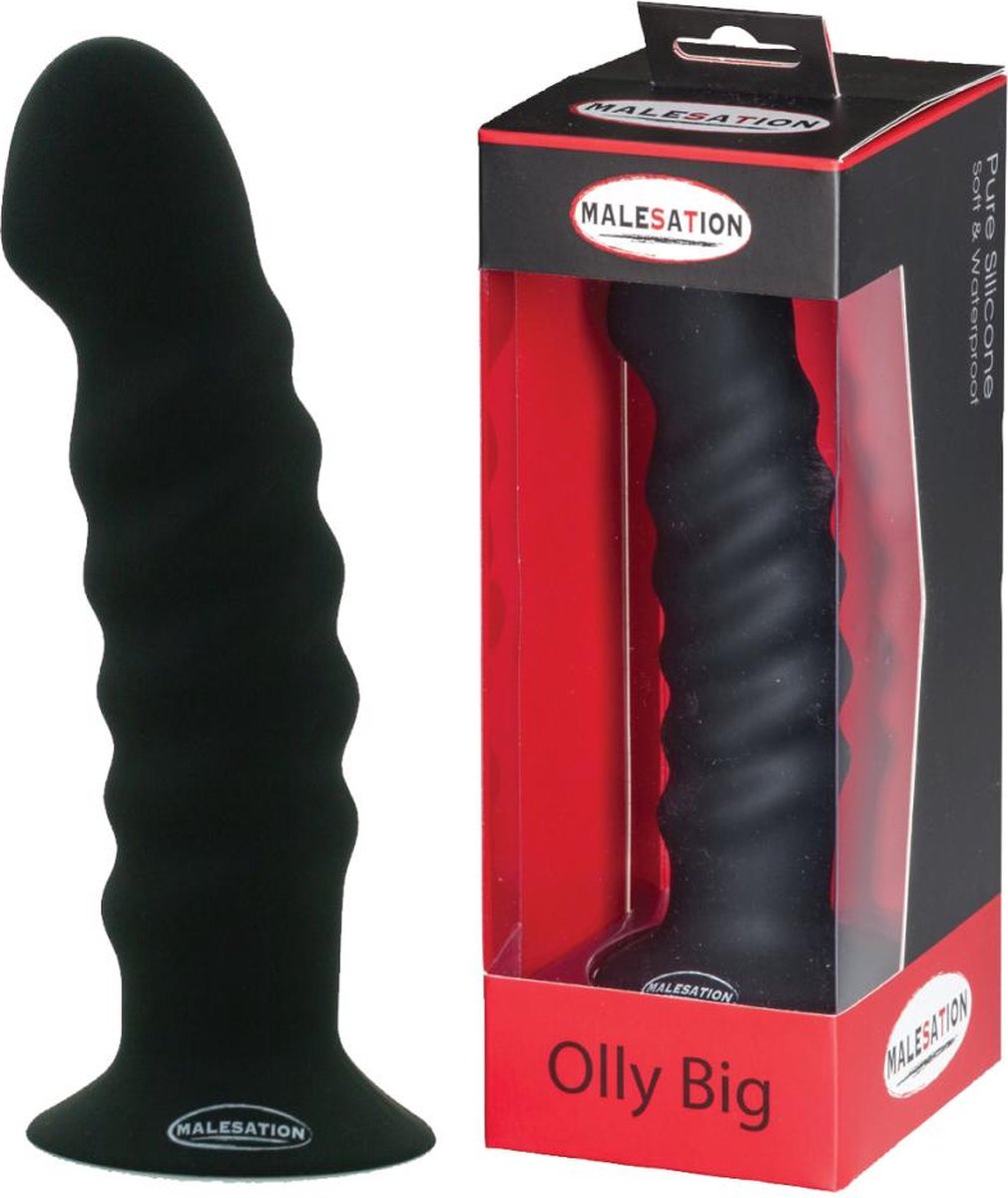 Olly Dildo Groot - Zwart