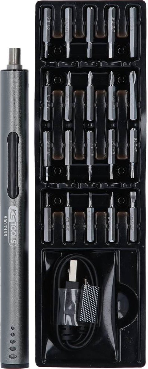 KS Tools Destornillador de precisión con batería usb