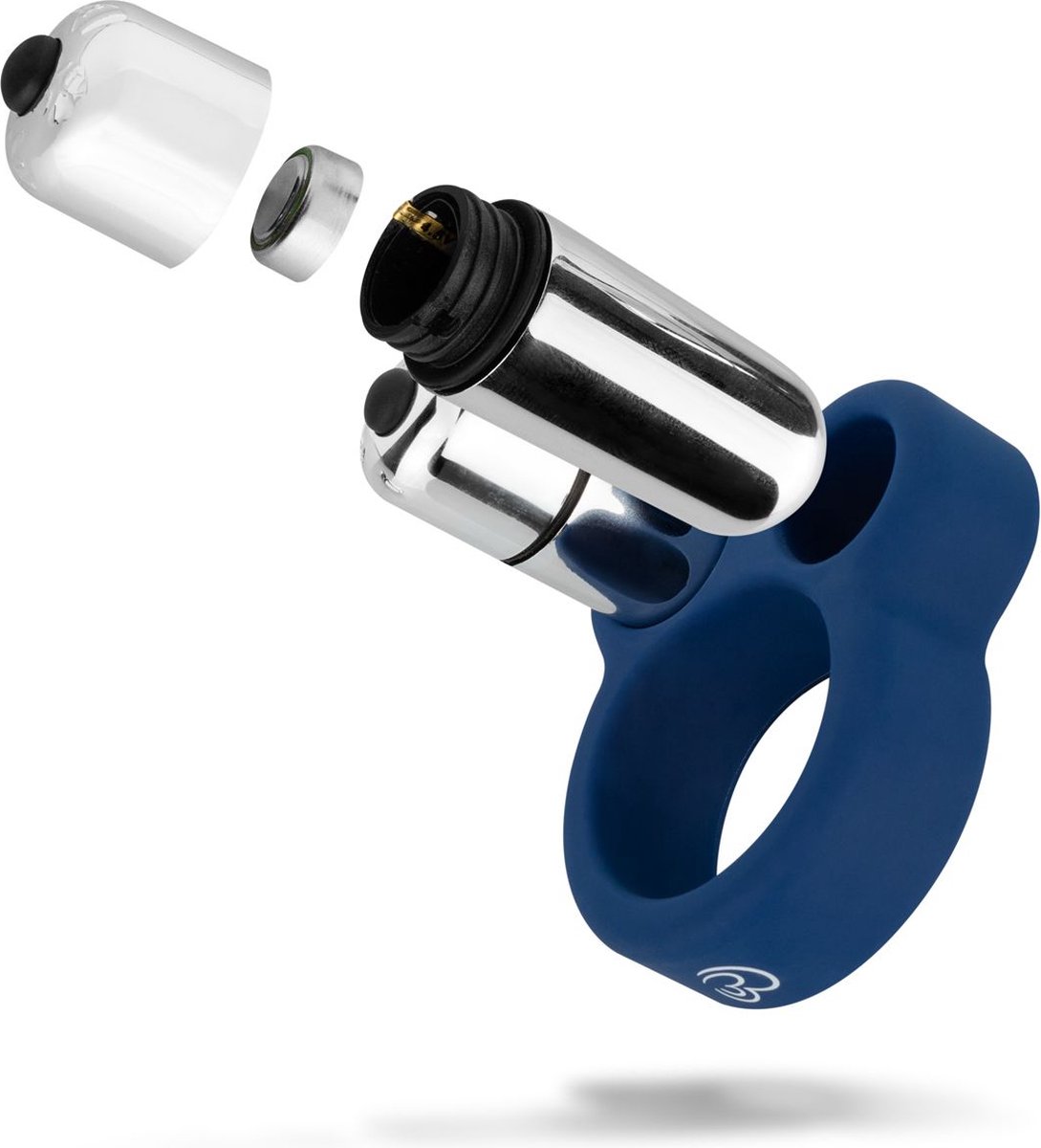EasyToys Vibrerende Cockring - Blauw