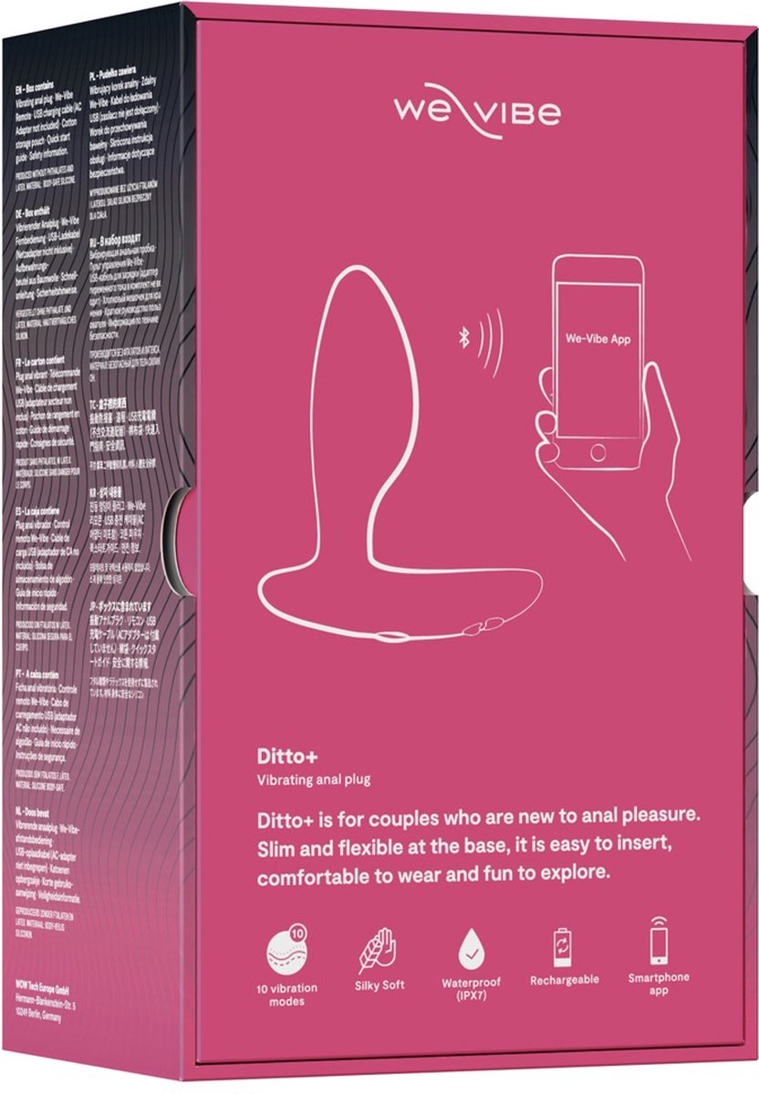 We-vibe Ditto+ Kosmisch - Roze