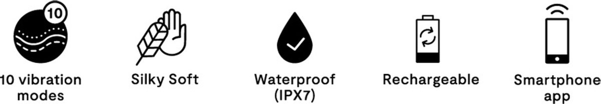 We-vibe Ditto+ Satin - Zwart